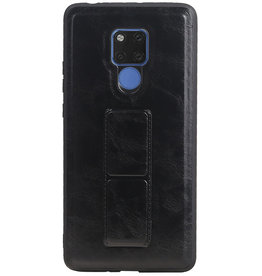 Grip Stand Hardcover Backcover pour Huawei Mate 20 X Noir