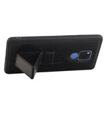 Grip Stand Hardcase Backcover für Huawei Mate 20 X Schwarz