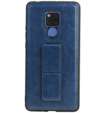 Grip Stand Hardcase Backcover for Huawei Mate 20 X Blue