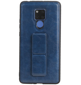 Grip Stand Hardcase Backcover for Huawei Mate 20 X Blue