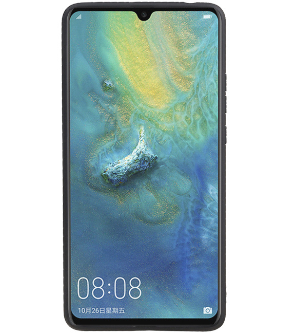 Grip Stand Hardcase Backcover für Huawei Mate 20 X Blue