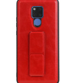 Grip Stand Hardcase Backcover for Huawei Mate 20 X Red