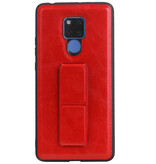 Grip Stand Hardcase Backcover für Huawei Mate 20 X Red