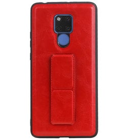 Grip Stand Hardcase Backcover voor Huawei Mate 20 X Rood