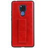 Grip Stand Hardcase Backcover per Huawei Mate 20 X Red