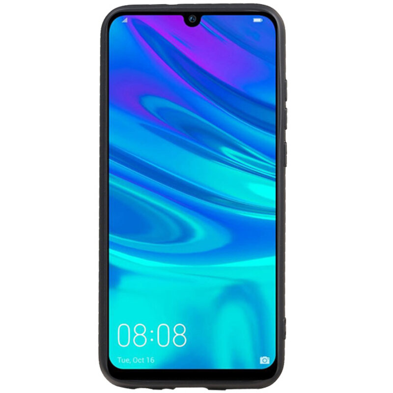 Grip Stand Hardcase Backcover for Huawei P Smart Plus Black