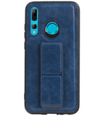 Grip Stand Hardcase Backcover für Huawei P Smart Plus Blue