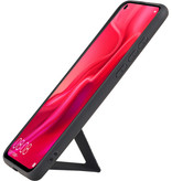 Grip Stand Hardcase Backcover per Huawei Nova 4 Black
