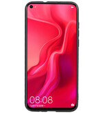 Grip Stand Hardcase Backcover voor Huawei Nova 4 Rood