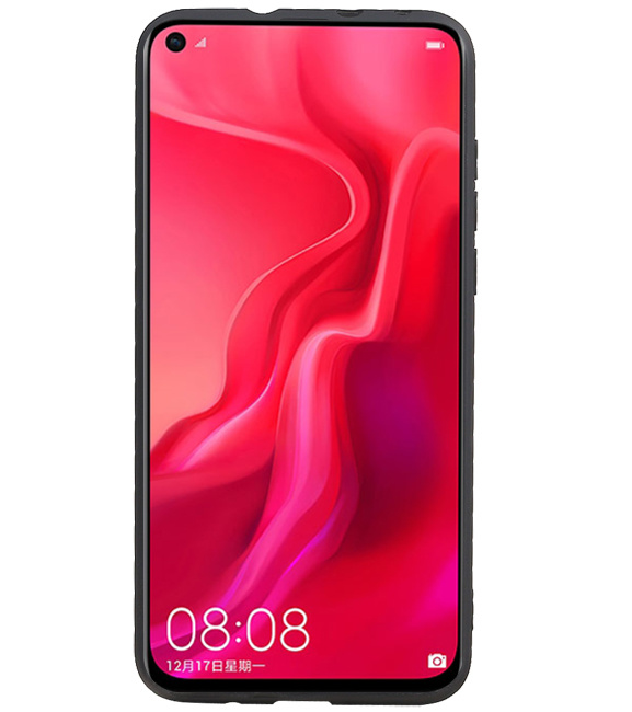 Grip Stand Hardcase Backcover per Huawei Nova 4 Red