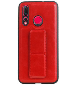 Grip Stand Hardcase Backcover per Huawei Nova 4 Red