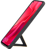 Grip Stand Hardcase Backcover per Huawei Nova 4 Brown