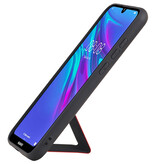 Grip Stand Hardcase Backcover for Huawei Y6 2019 Red