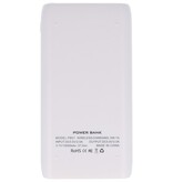 PowerBank + cargador inalámbrico + cargador de escritorio con soporte blanco