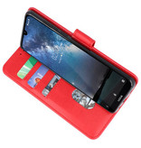 Cover per Custodie a portafoglio per Nokia 2.2 Rosso