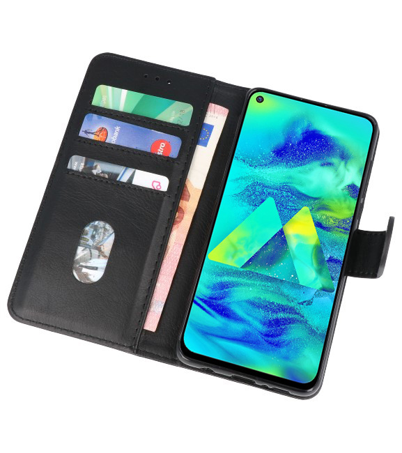 Bookstyle Wallet Cases Case for Samsung Galaxy M40 Black