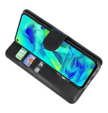 Custodia a portafoglio per Custodia per Samsung Galaxy M40 Nero