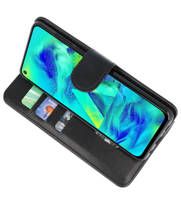 Bookstyle Wallet Cases Case for Samsung Galaxy M40 Black