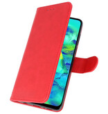 Funda Bookstyle Estuches para Samsung Galaxy M40 Rojo
