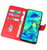 Etuis portefeuille Bookstyle Etui pour Samsung Galaxy M40 Rouge