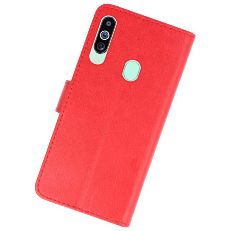 Funda Bookstyle Estuches para Samsung Galaxy M40 Rojo