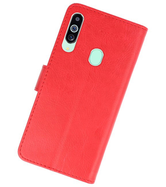 Bookstyle Wallet Taske Etui til Samsung Galaxy M40 Red