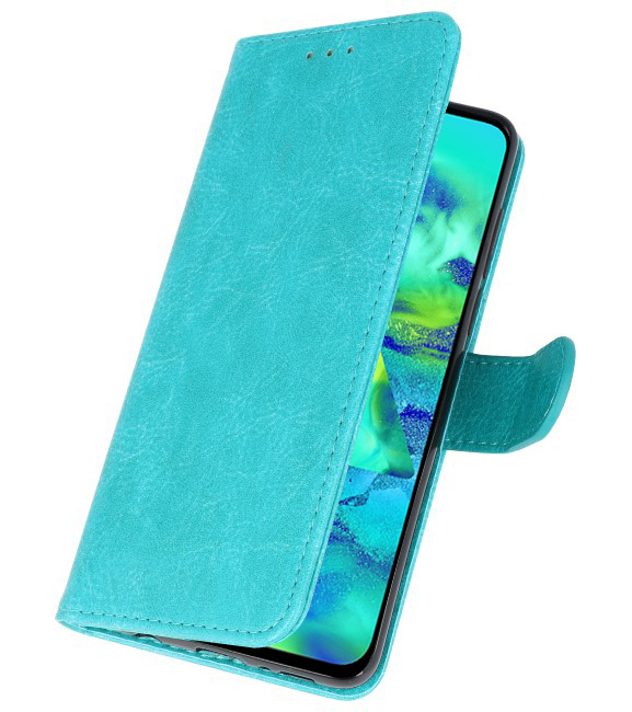 Etuis portefeuille Bookstyle Etui pour Samsung Galaxy M40 Vert