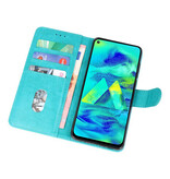 Fundas estilo billetera Bookstyle para Samsung Galaxy M40 verde