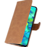 Bookstyle Wallet Cases Hoesje voor Samsung Galaxy M40 Bruin