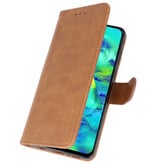 Fundas estilo billetera Bookstyle para Samsung Galaxy M40 Marrón