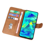 Fundas estilo billetera Bookstyle para Samsung Galaxy M40 Marrón
