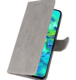 Etuis portefeuille Bookstyle Case pour Samsung Galaxy M40 Gris