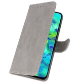 Fundas estilo billetera Bookstyle para Samsung Galaxy M40 gris