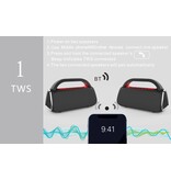 Musky Bluetooth Speaker DY-18 Rood