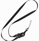 CSC Ropes for Phone Cases, Whistle or Badge Black