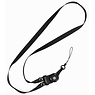 CSC Ropes for Phone Cases, Whistle or Badge Black