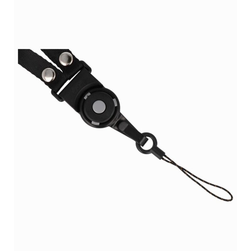 MF Touwtjes Cuerdas CSC para fundas de teléfono, silbato o insignia negro