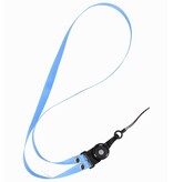 MF Touwtjes Cuerdas CSC para fundas de teléfonos, silbato o insignia azul