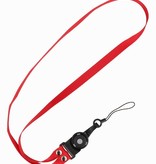 Corde CSC per custodie per telefoni, fischietto o badge rosso