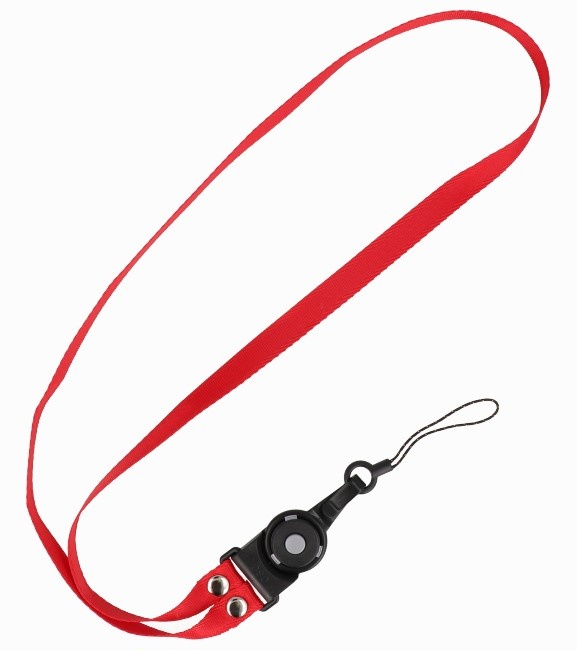 CSC Ropes for Phone Cases, Whistle or Badge Red