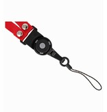 MF Touwtjes CSC Ropes for Phone Cases, Whistle or Badge Red
