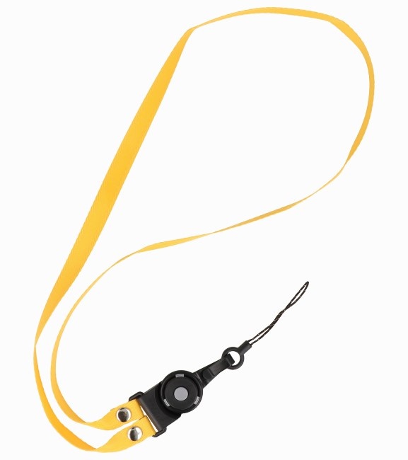 CSC Ropes for Phone Cases, Whistle or Badge Yellow