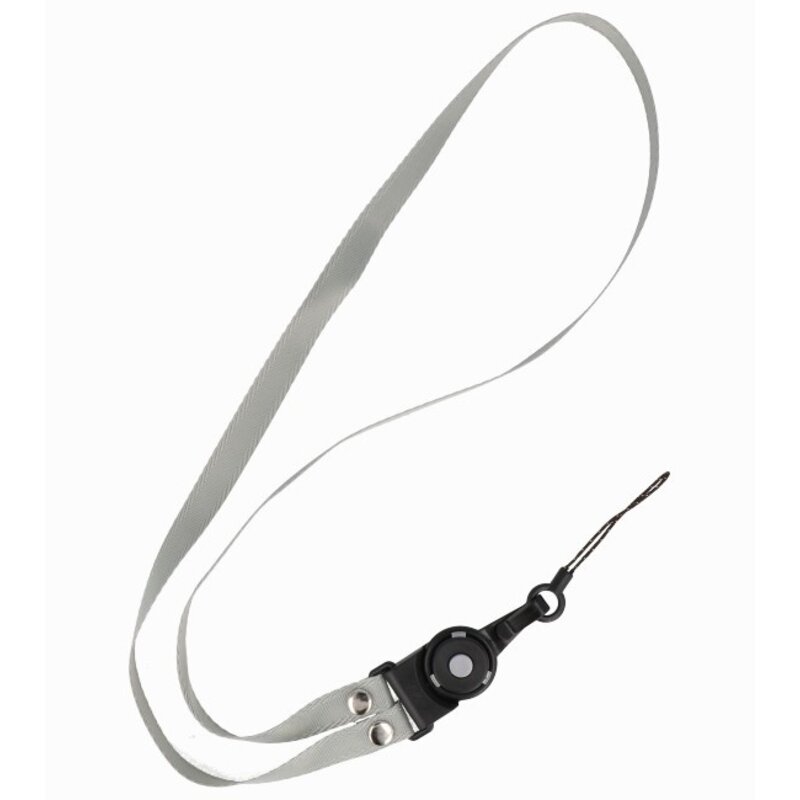 MF Touwtjes Cuerdas CSC para fundas de teléfonos, silbato o placa gris