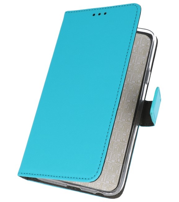 Wallet Cases Case for Samsung Galaxy A50s Blue