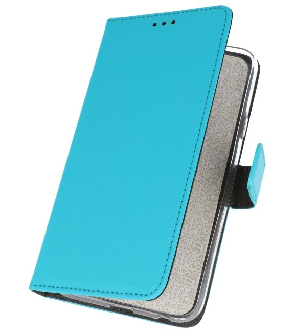 Wallet Cases Funda para Samsung Galaxy A50s Azul