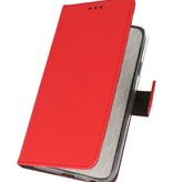 Wallet Cases Hülle für Samsung Galaxy A50s Red