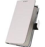 Wallet Cases Funda para Samsung Galaxy A70s Blanco