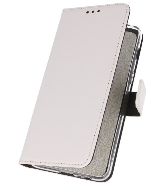 Wallet Cases Funda para Samsung Galaxy A70s Blanco