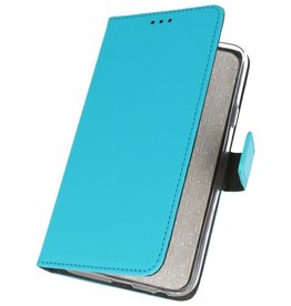 Wallet Cases Funda para Samsung Galaxy A70s Azul