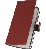 Wallet Cases Funda para Samsung Galaxy A70s Marrón